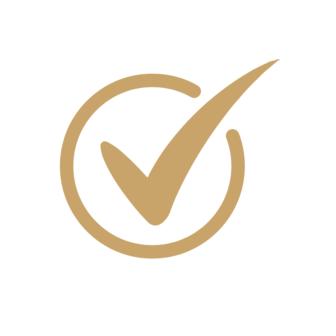 kultainen check mark